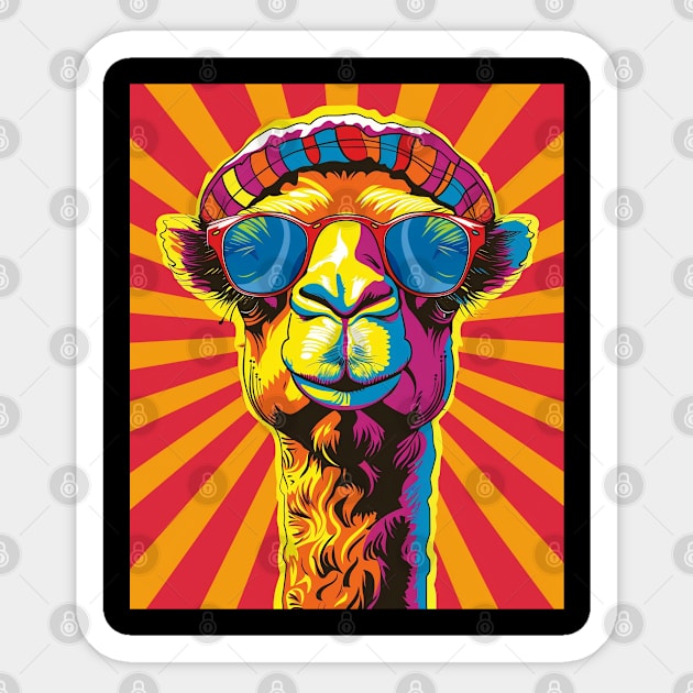 Memorable Camel Encounters Sticker by Silly Picture